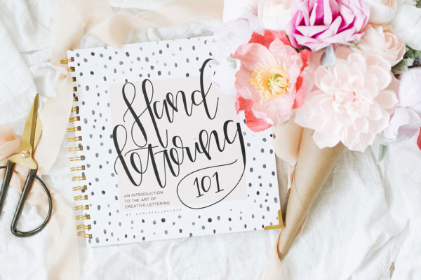 Hand Lettering 101 Cover by Blue Star Press in Bend, Oregon