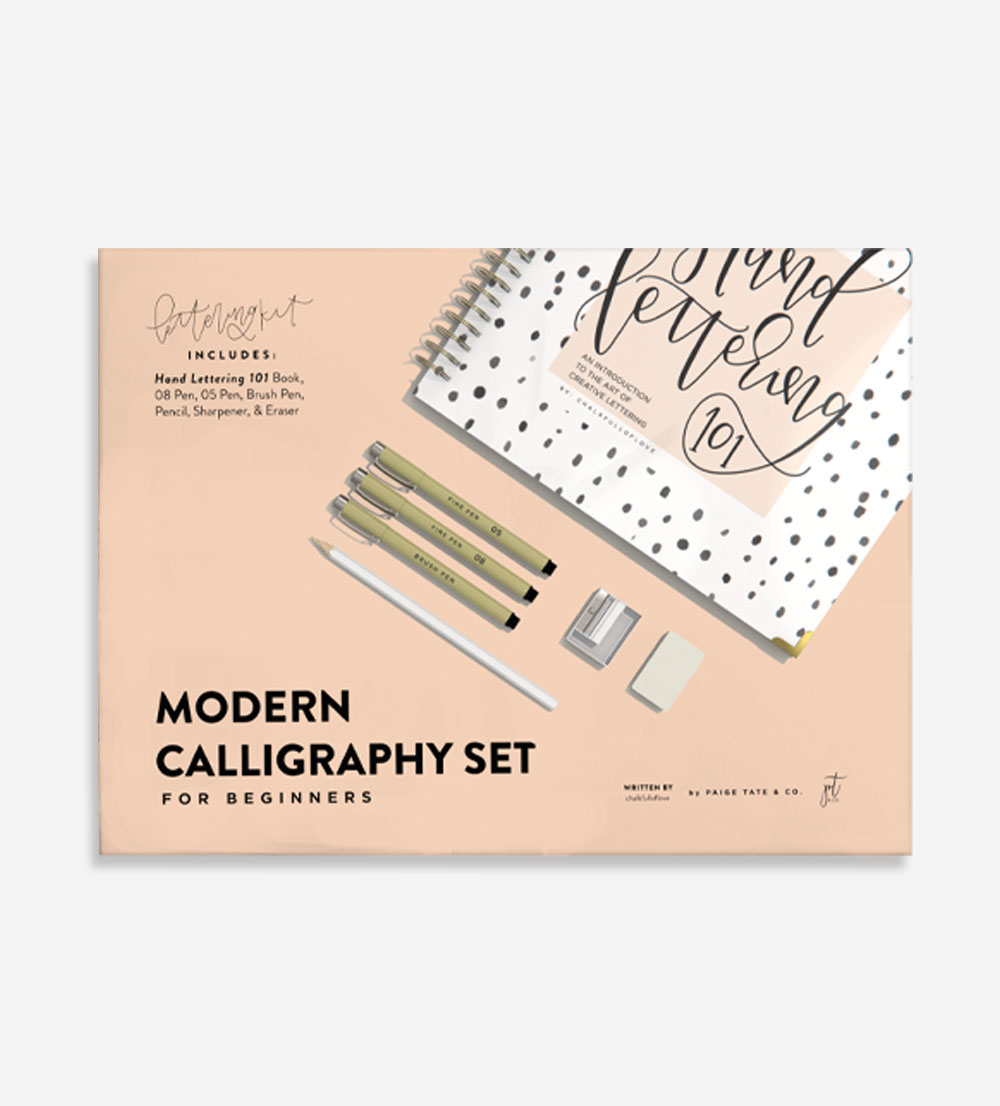 Beginner's Modern Brush Calligraphy Kit